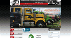 Desktop Screenshot of davytrucksales.com